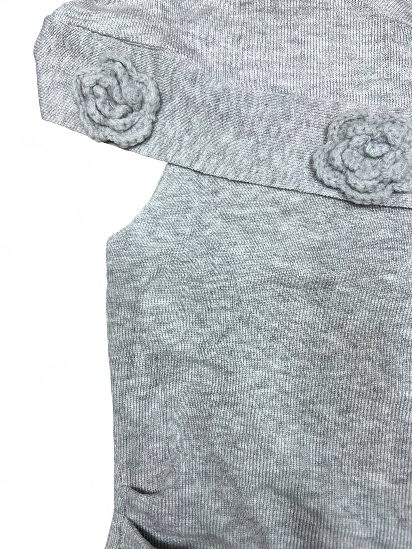 Sleeveless Wool T-Shirt