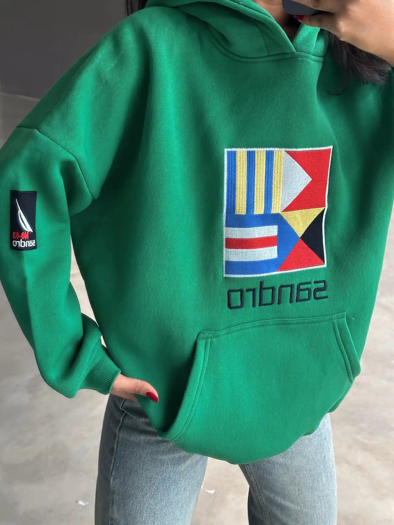 Oversize women sweater