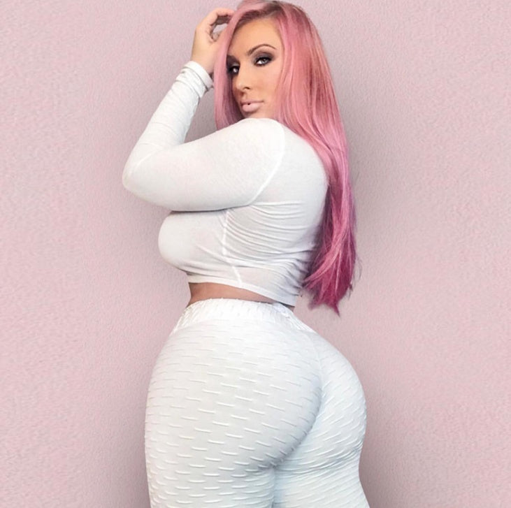 Booty Lifting  Anti Cellulite Scrunch Leggings Without Pocket