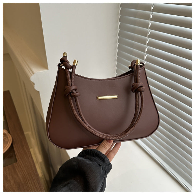 Women's High-end Hand-held Armpit  Small Square Bag