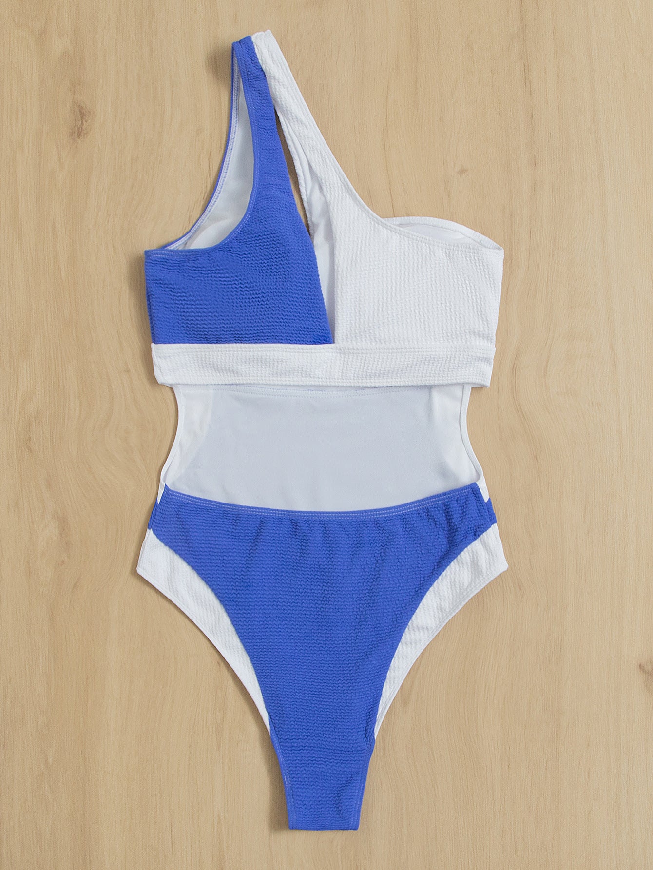New  One Piece Swimsuit Ladies Bikini Colorblock Swimwear