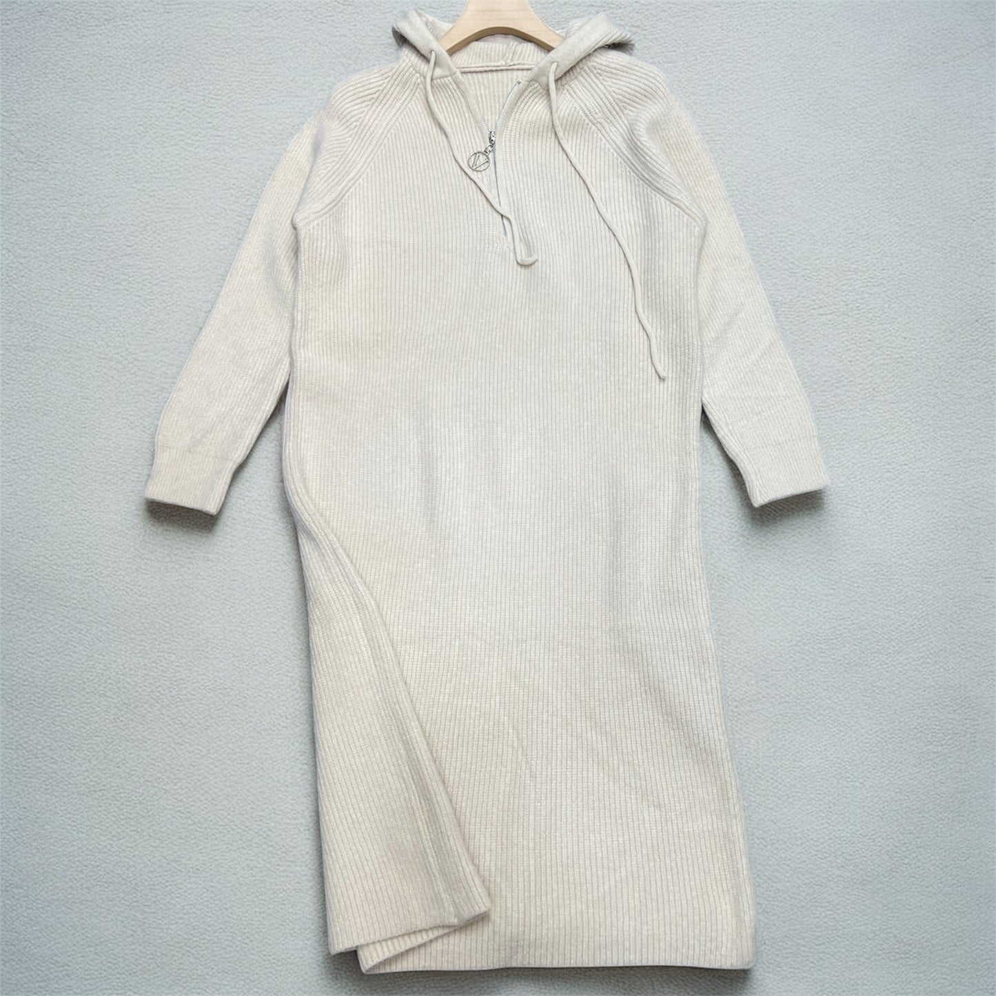 Womens Fall Sweater Dress Casual Long Sleeve Chunky Knit Pullover Tunic Sweaters Winter Clothes