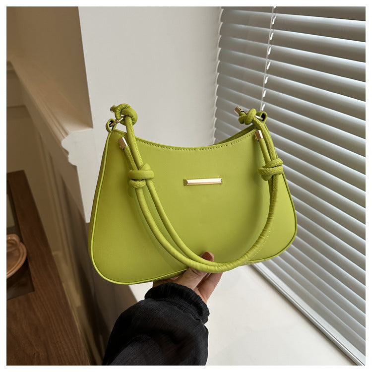 Women's High-end Hand-held Armpit  Small Square Bag
