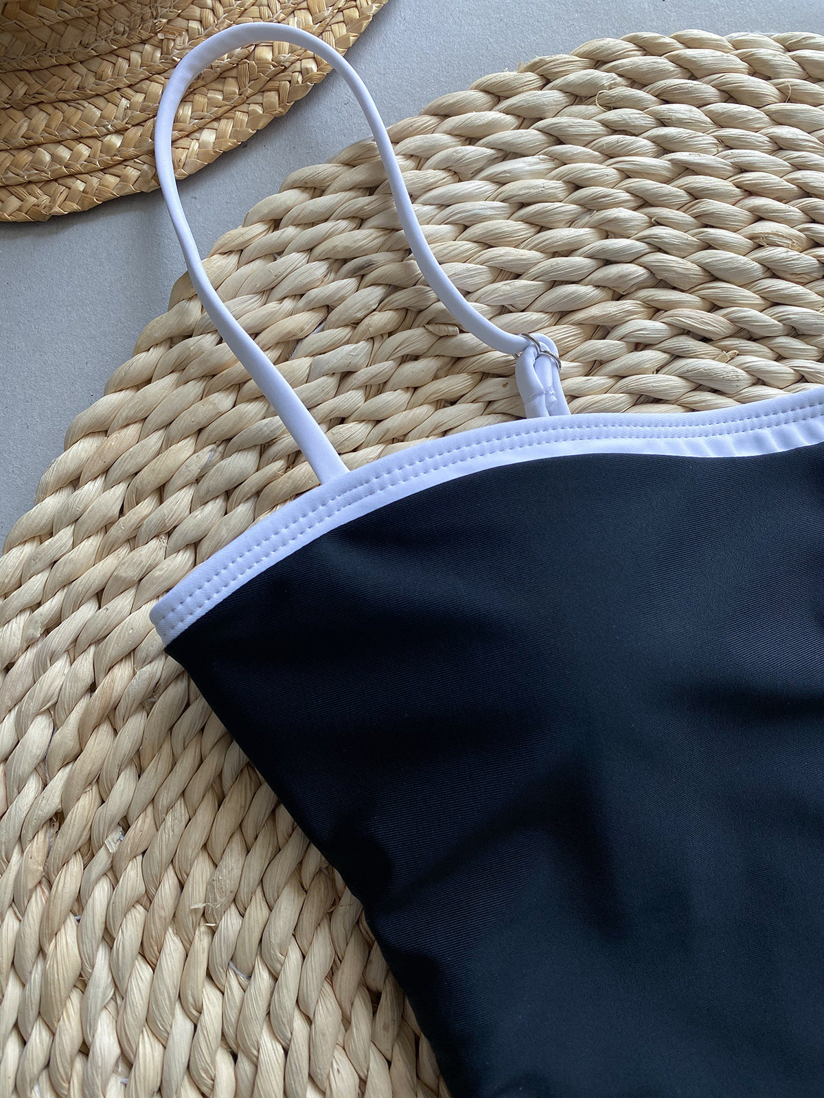 One-piece  Women's Patchwork Swimsuit