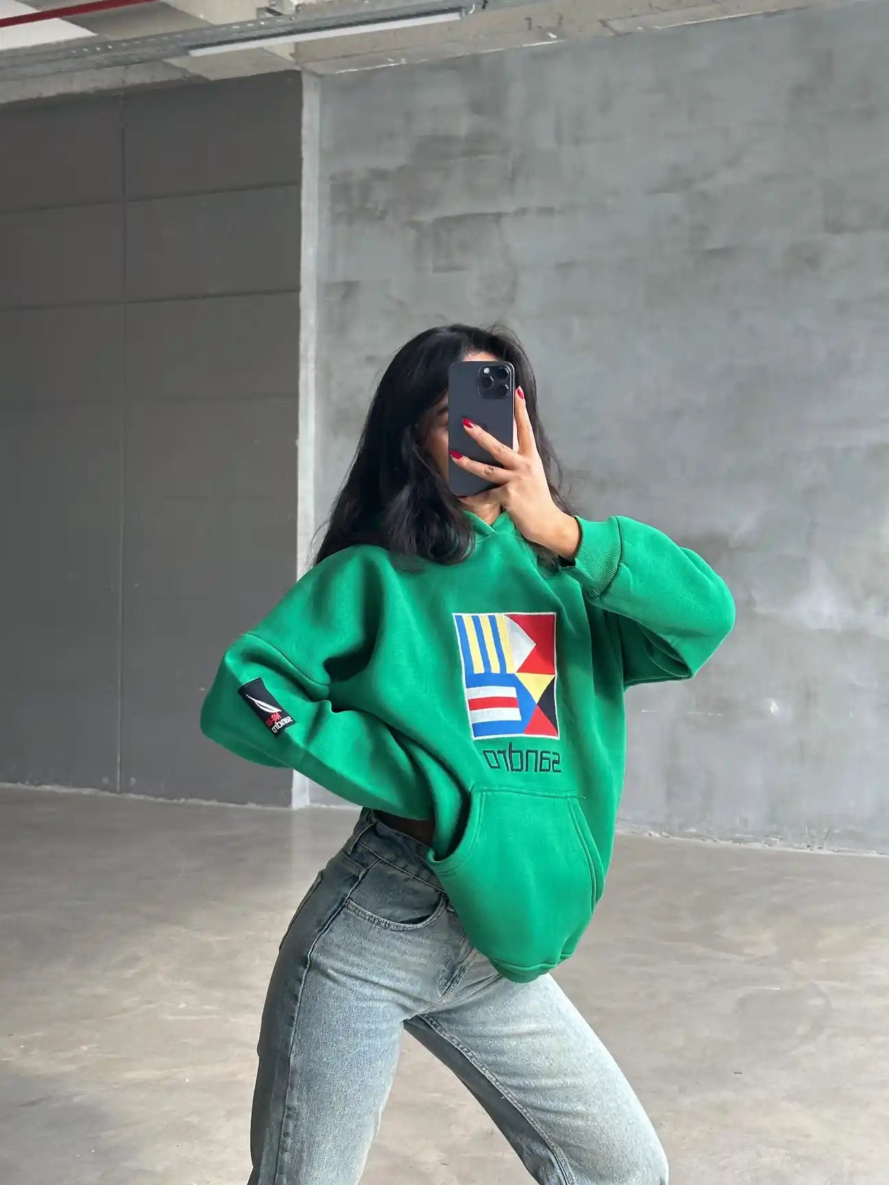 Oversize women sweater