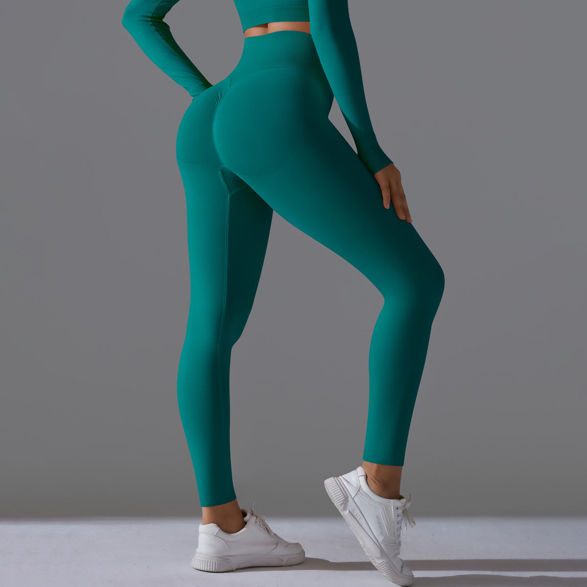 Seamless High  Waist Nude Feel Yoga Pants Female Slim Fit Fitness Pants