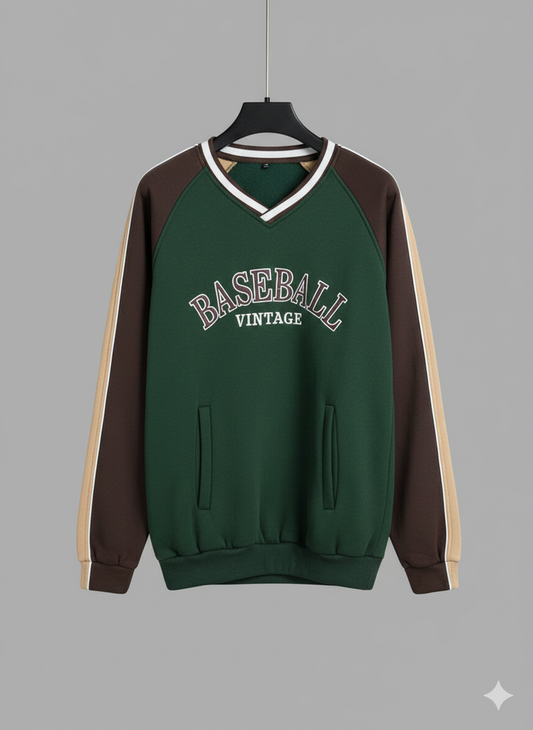 Oversize Baseball Sweater