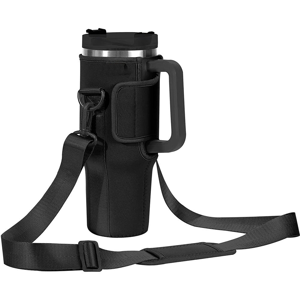 Handle Mug Ice Cream Cup Cover  Outdoor Portable