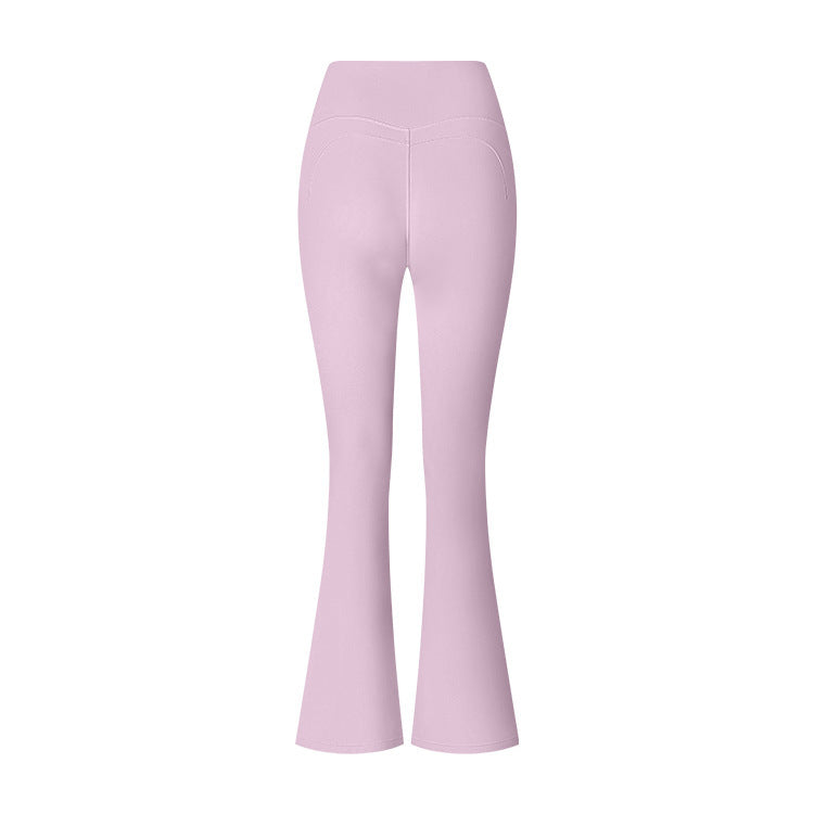 Women's Flared Pants  Yoga High Waist Slim Tight Trousers Fitness Sports Clothing