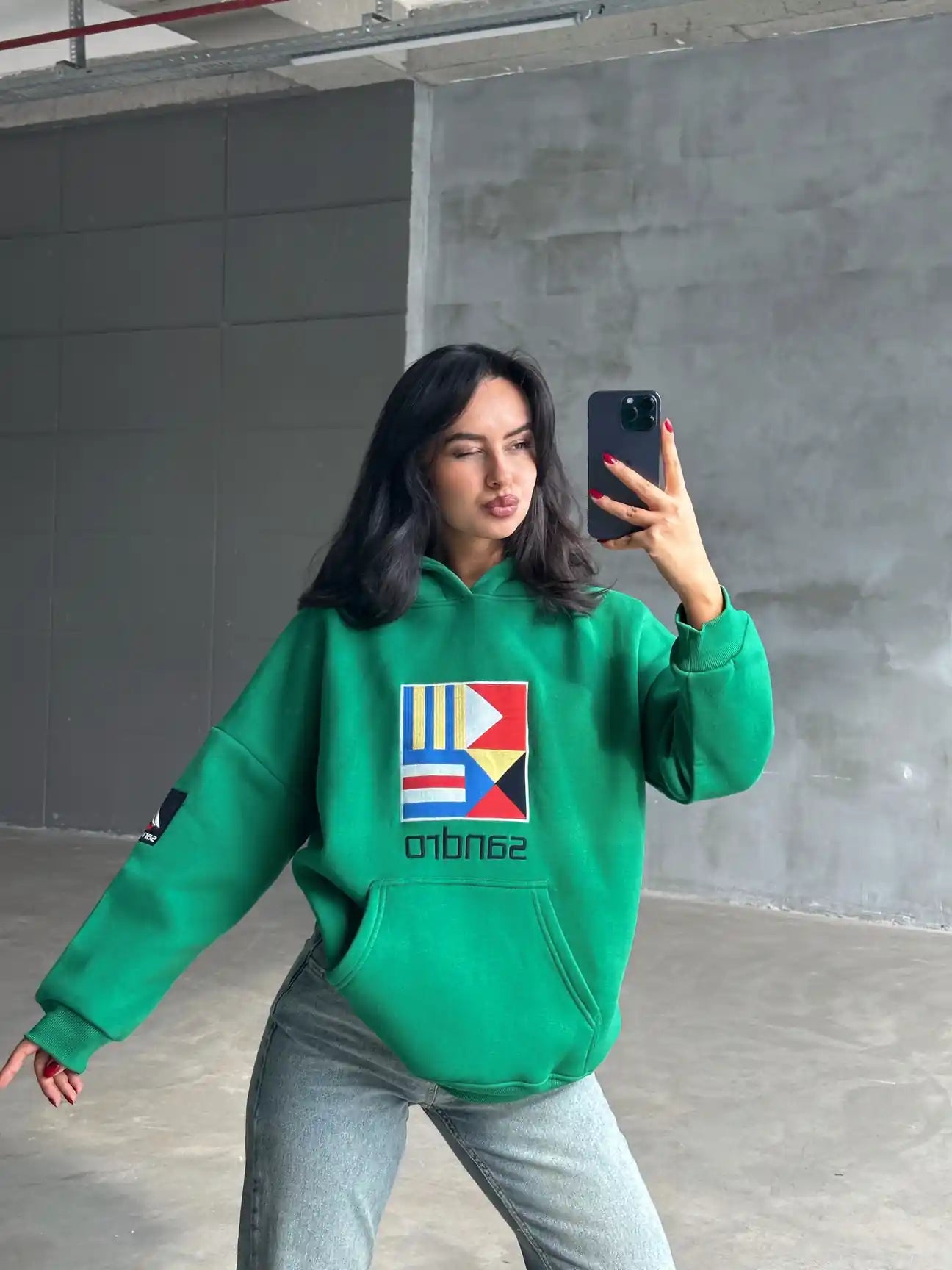 Oversize women sweater