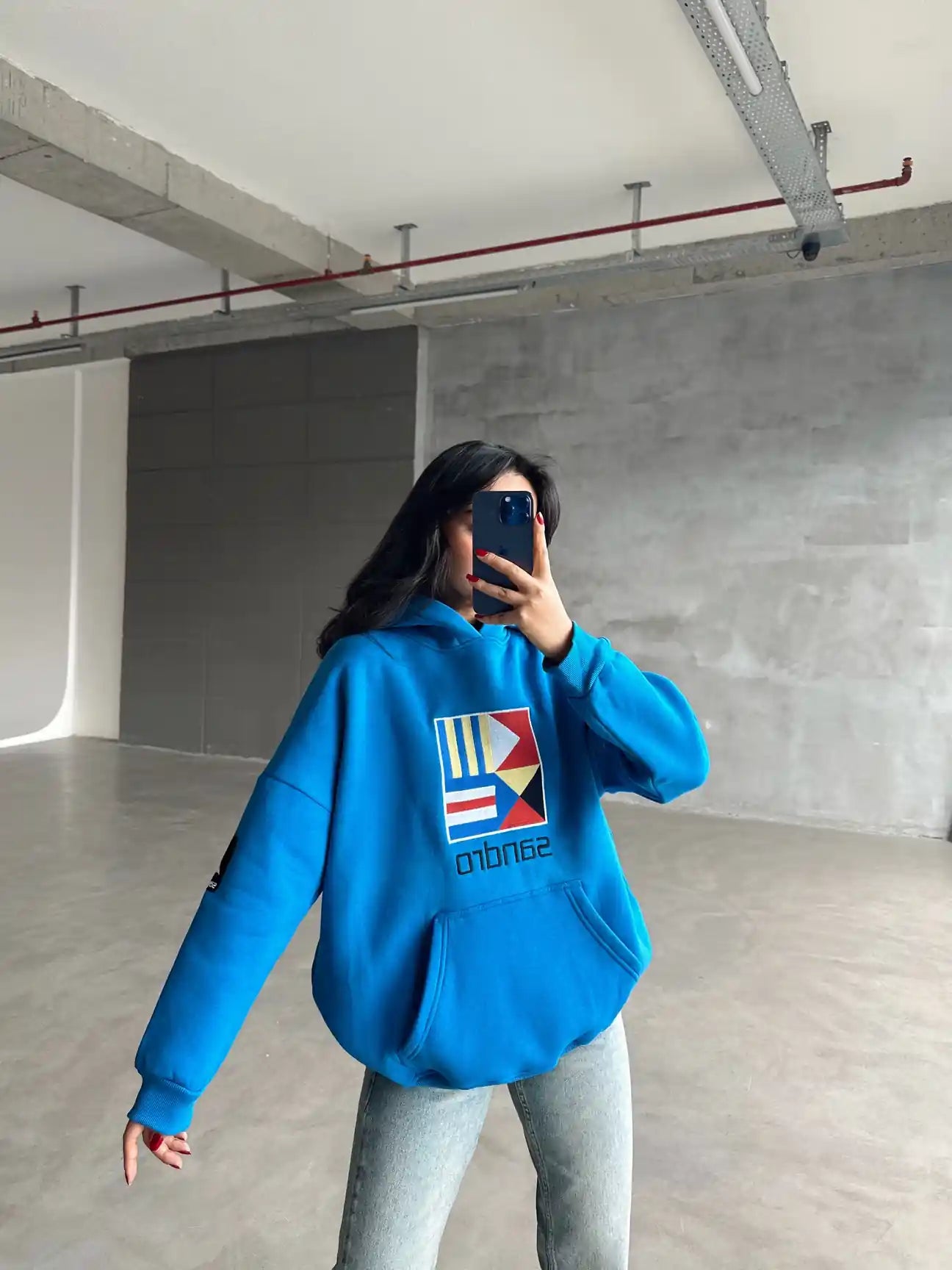 Oversize women sweater