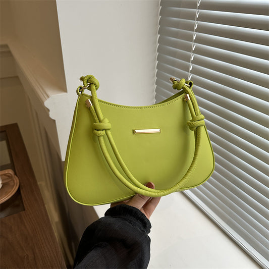 Women's High-end Hand-held Armpit  Small Square Bag
