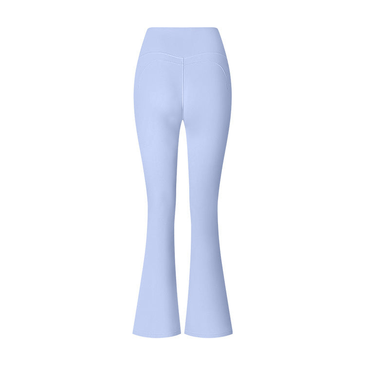 Women's Flared Pants  Yoga High Waist Slim Tight Trousers Fitness Sports Clothing