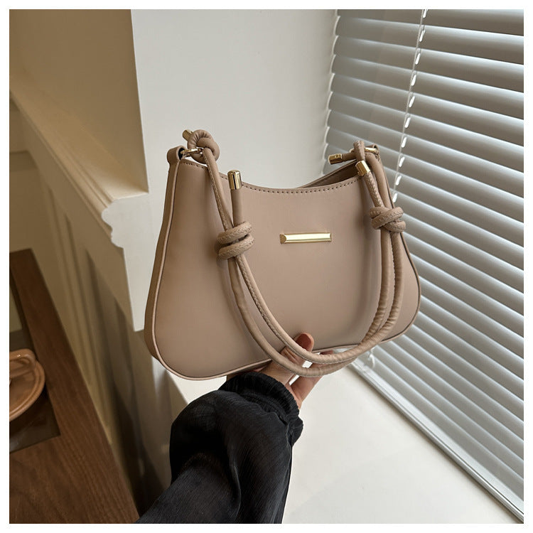 Women's High-end Hand-held Armpit  Small Square Bag