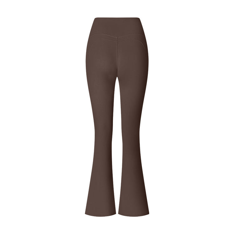 Women's Flared Pants  Yoga High Waist Slim Tight Trousers Fitness Sports Clothing