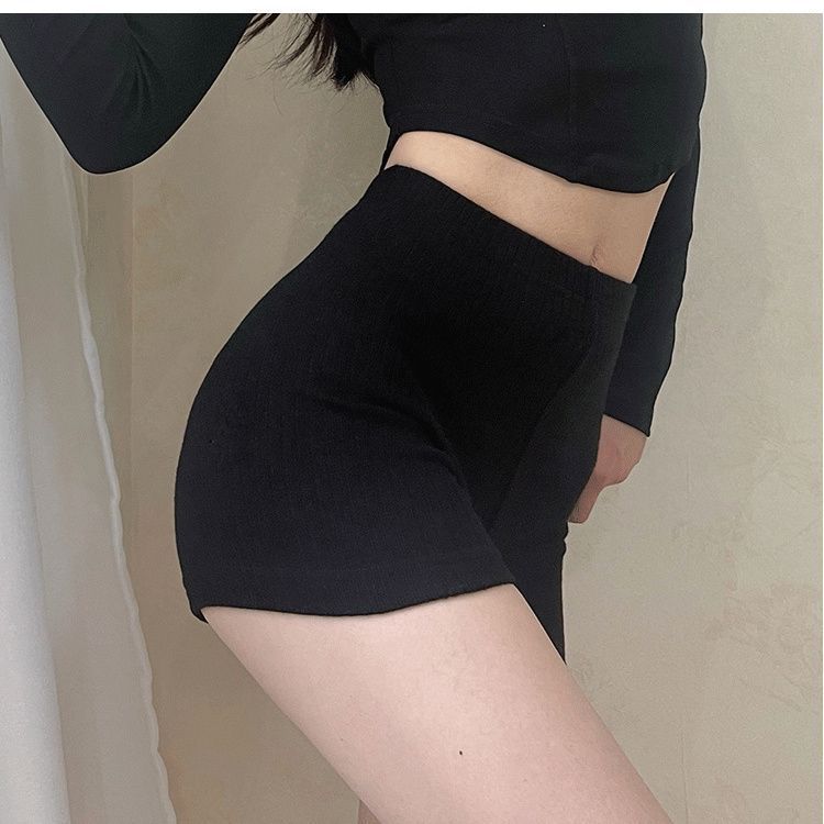 Fitness Shorts  For Women High Waist Hip Lift Skinny Yoga Pants