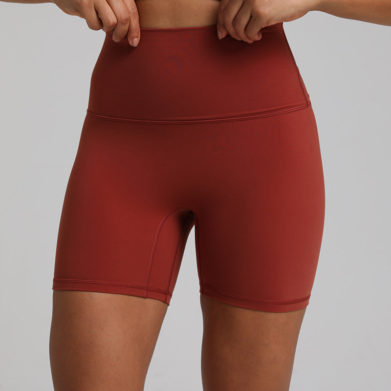 Nude Feel Yoga Quick-drying Breathable Slim Fit Sports Shorts