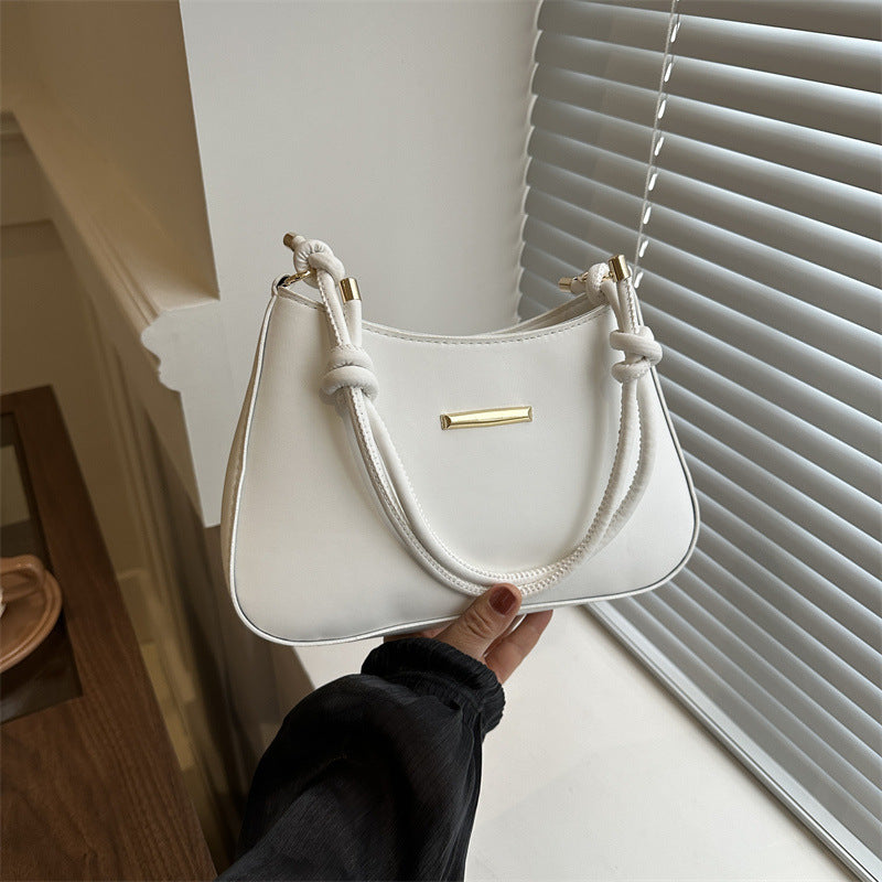Women's High-end Hand-held Armpit  Small Square Bag